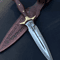 buynow double edge 4116 stainless steel dagger