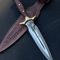 buynow double edge 4116 stainless steel dagger