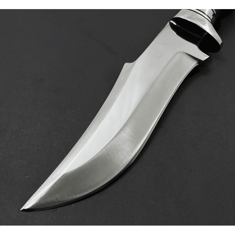 buynow walnut aluminum handle outdoor knife