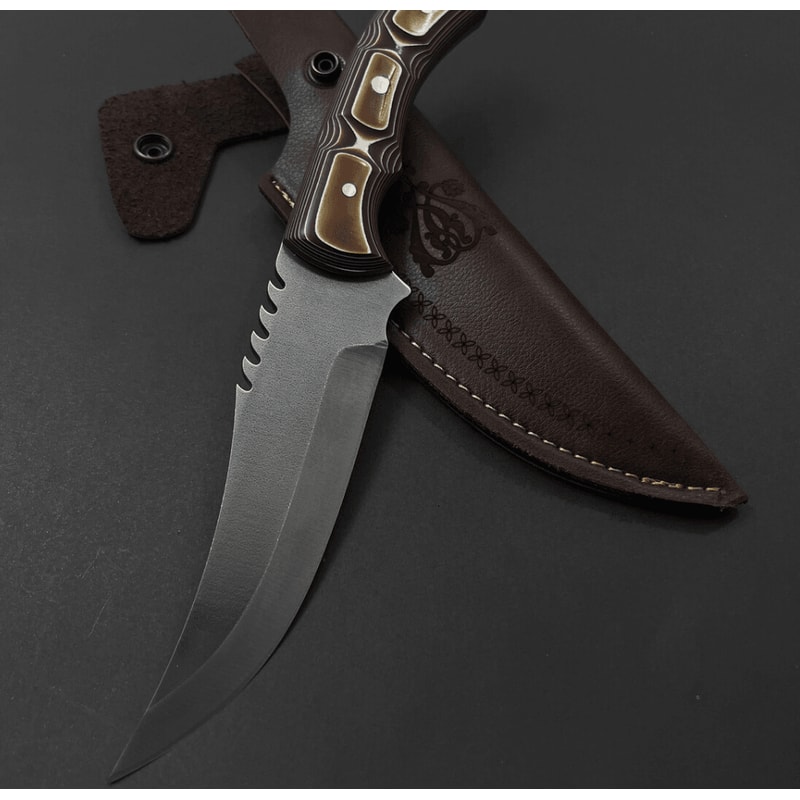buynow werzalit handle outdoor survival knife