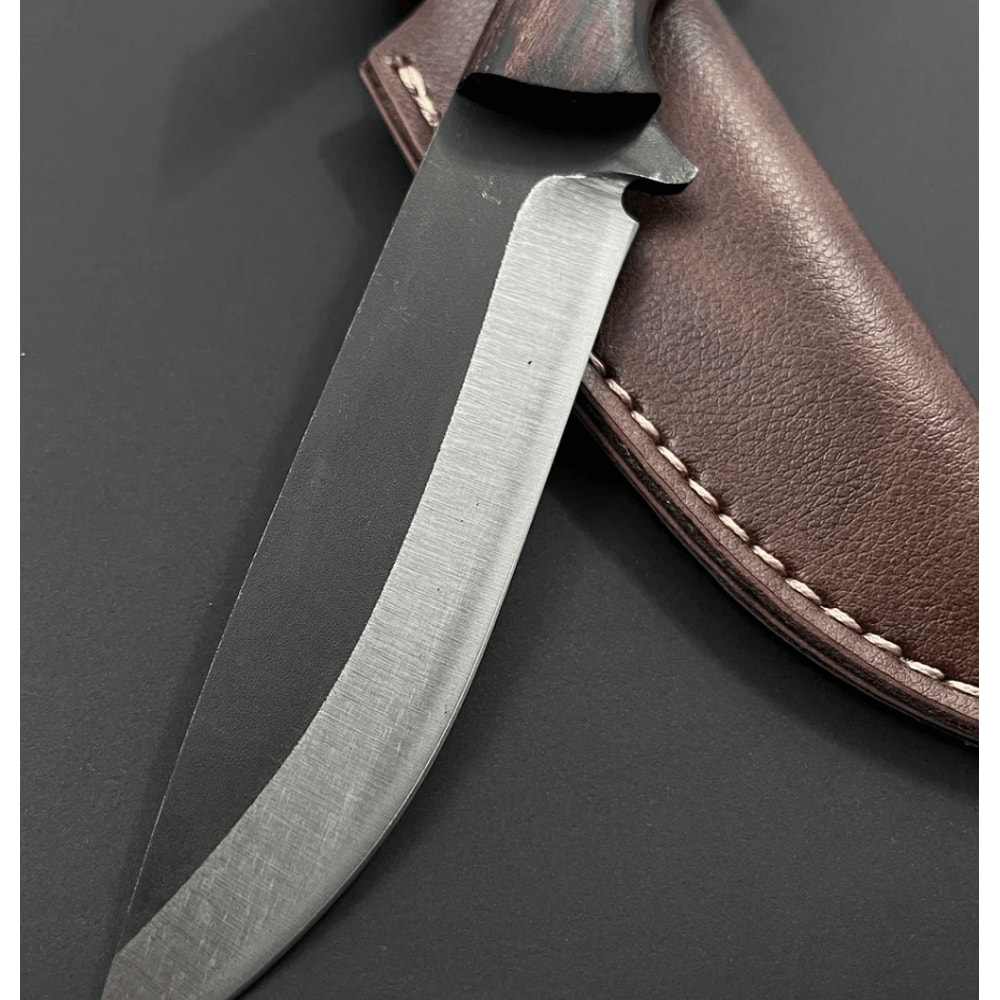 Handmade Bushcraft Hunting Knife 10 4116 Stainless Steel Full Tang Blade Walnut Grip Custom Engr 1