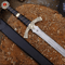 Goldryn Replica Sword Throne Of Glass Inspired Fantasy Blade Handmade Display Sword 2
