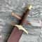 Custom Handmade Damascus Steel Hobbit Viking Sword Real Viking Style Collector Gift 6
