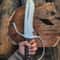 Handmade Wing Chun Butterfly Swords Replica With Leather Sheaths Martial Arts Gift 1