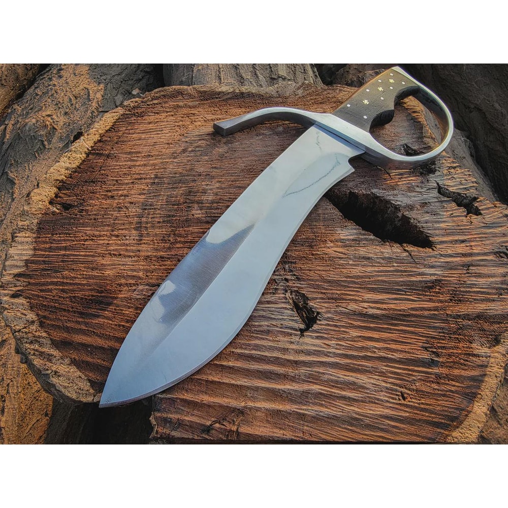 Handmade Wing Chun Butterfly Swords Replica With Leather Sheaths Martial Arts Gift 5