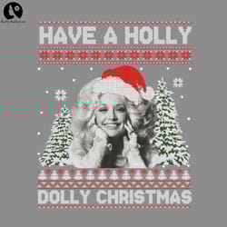 have a holly dolly christmas michigan national champions png