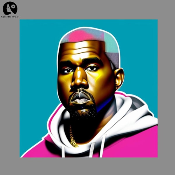 Ye Retro Rapper PNG, Hip Hop PNG download | Inspire Uplift