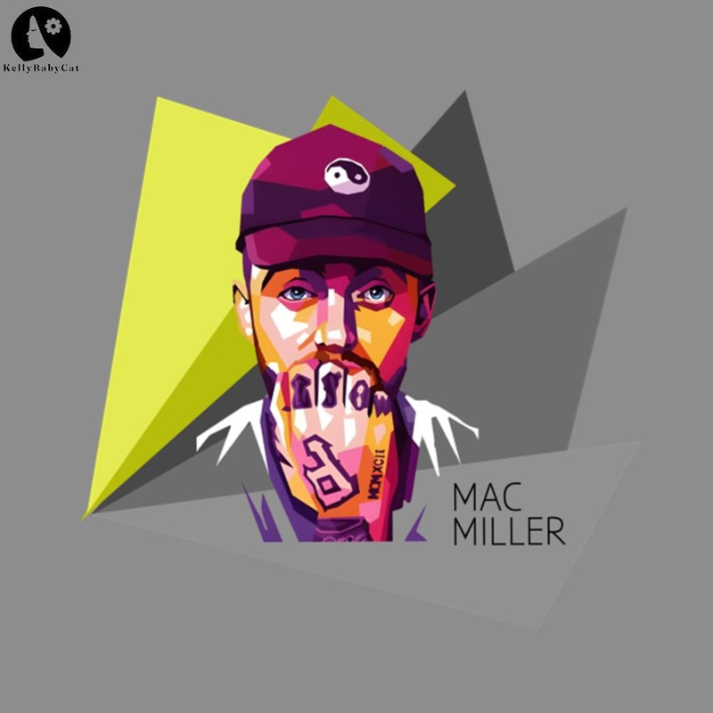 Mac Miller Wpap Rapper PNG, Hip Hop PNG download | Inspire Uplift