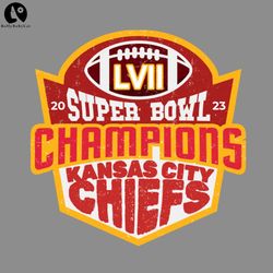 Chiefs super bowl champ 2023 badge Football PNG download