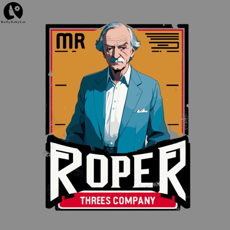 Mr Roper Threes Company PNG | Inspire Uplift