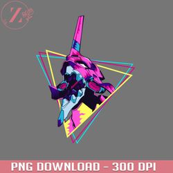 evangelion  eva 01  retro anime png