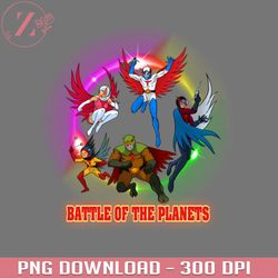 battle of the planets anime png