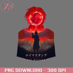 roy mustang  bloody illusion anime png