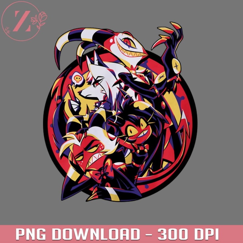 KL231223187-Helluva Boss Group Hazbin Hotel Anime PNG.jpg