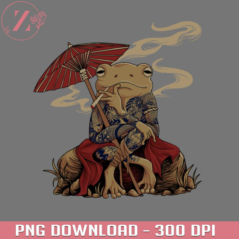 KL231223214-Japanese Frog Chill Anime PNG.jpg
