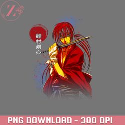 scar of atonement kenshin classic tee anime png