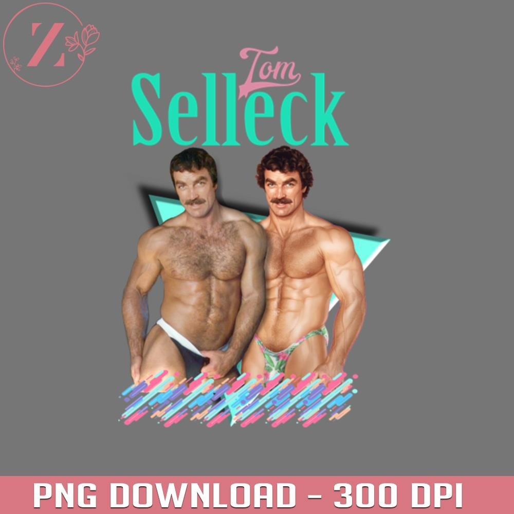 KL25122356-Tom Selleck 80s Aesthetic Design Naruto PNG, Anime download PNG.jpg