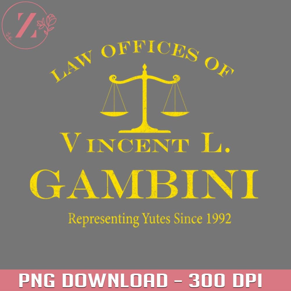 KL251223356-Law Offices of Vincent L Gambini - vintage logo Naruto PNG, Anime download PNG.jpg