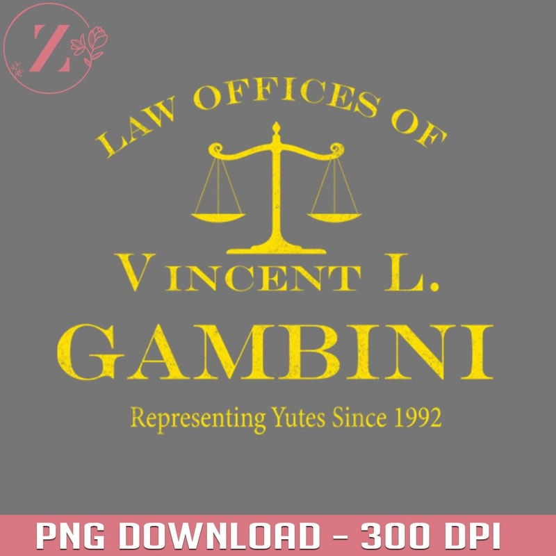 KL251223356-Law Offices of Vincent L Gambini - vintage logo Naruto PNG, Anime download PNG.jpg
