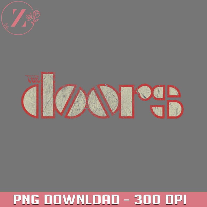 KL25122374-The Doors Vintage Naruto PNG, Anime download PNG.jpg