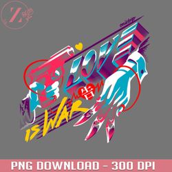 synthwave war of love 9890png manga png download