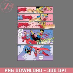 omni man vs invincible 3452png manga png download