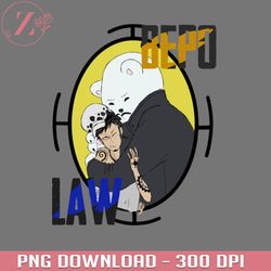 law bepo one piece anime png one piece png download