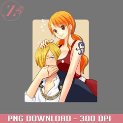 sanji nami one piece anime png one piece png download