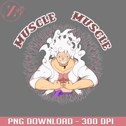 luffy gear muscle anime png one piece png download