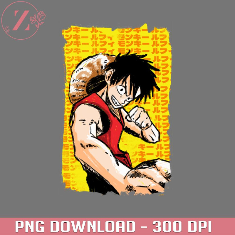 KL2812227603-Luffy Signature Pose Anime PNG One Piece PNG download.jpg