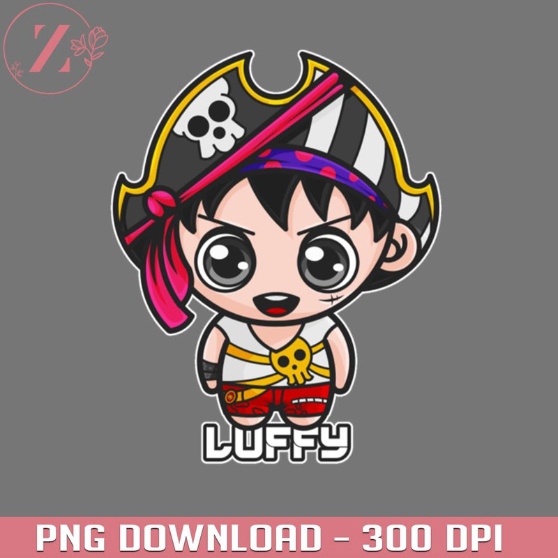 KL28122211223-Tiny Luffy Red Anime PNG One Piece PNG download.jpg