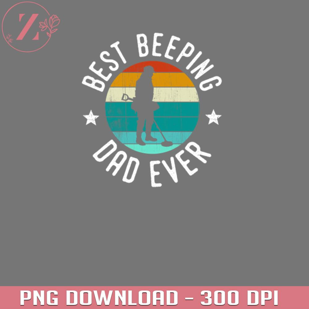 KL29122325-Best beeping dad ever metal detecting gifts Hunter Hunter Anime PNG download.jpg