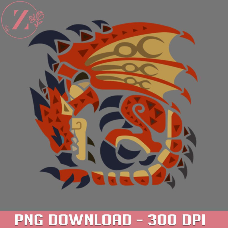 KL291223250-Rathalos Icon Monster Hunter World Hunter Hunter Anime PNG download.jpg