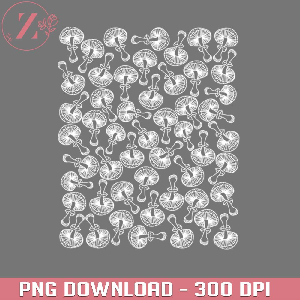 KL291223321-White Mushroom Pattern Hunter Hunter Anime PNG download.jpg