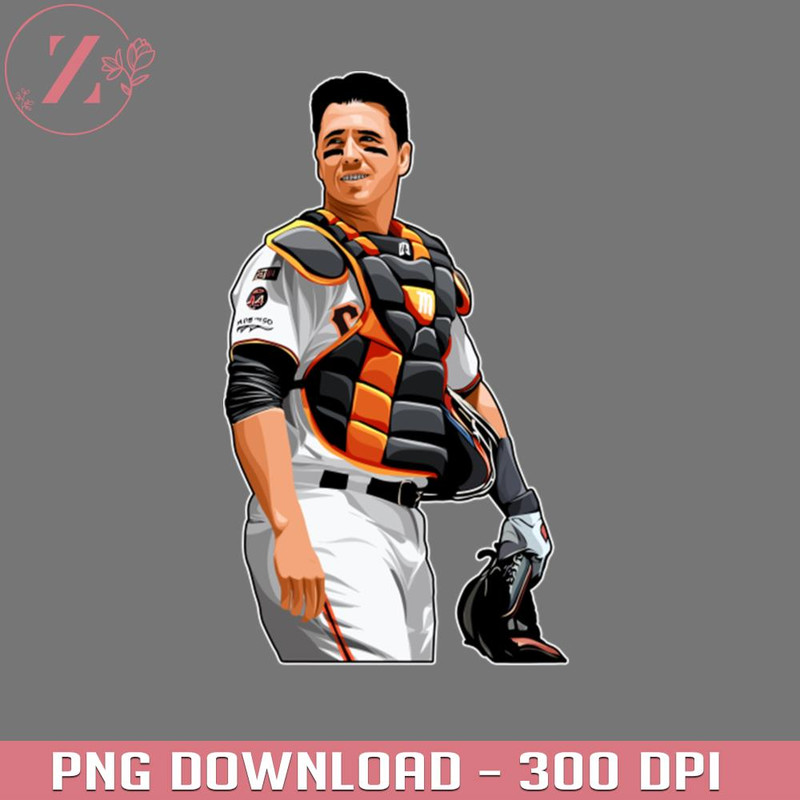 KL29122350-Buster Posey 28 Stand On Hunter Hunter Anime PNG download.jpg