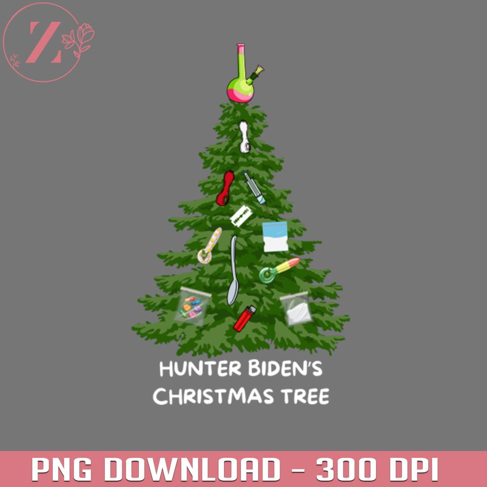 KL29122316-Anti Hunter Biden Christmas Tree Hunter Hunter Anime PNG download.jpg