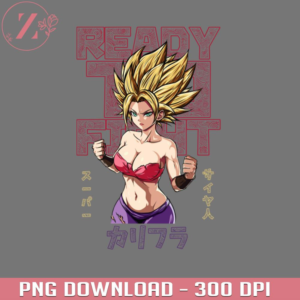 KL291223652-Ready to fight Caulifla Anime PNG Dragon Ball PNG download.jpg