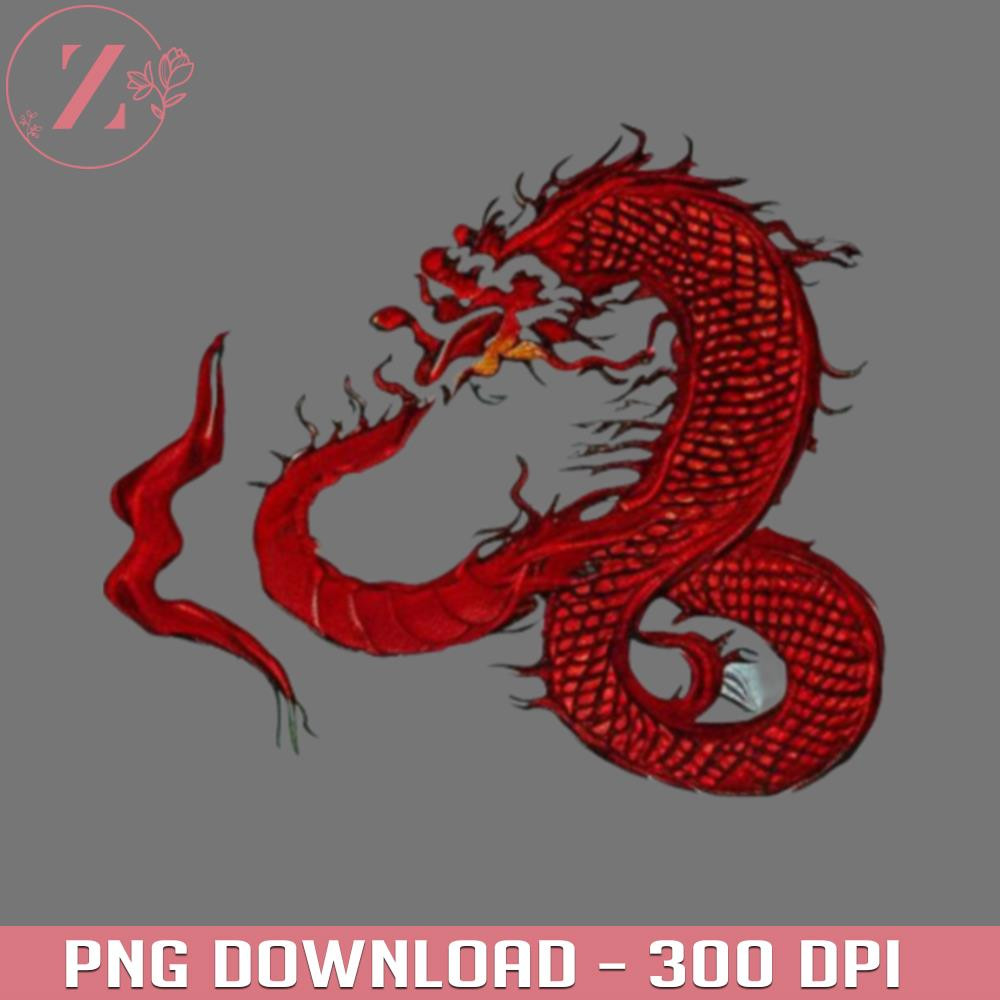 KL291223654-red dragon with beige background Anime PNG Dragon Ball PNG download.jpg