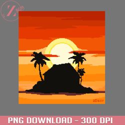 kame  sunset anime png dragon ball png download