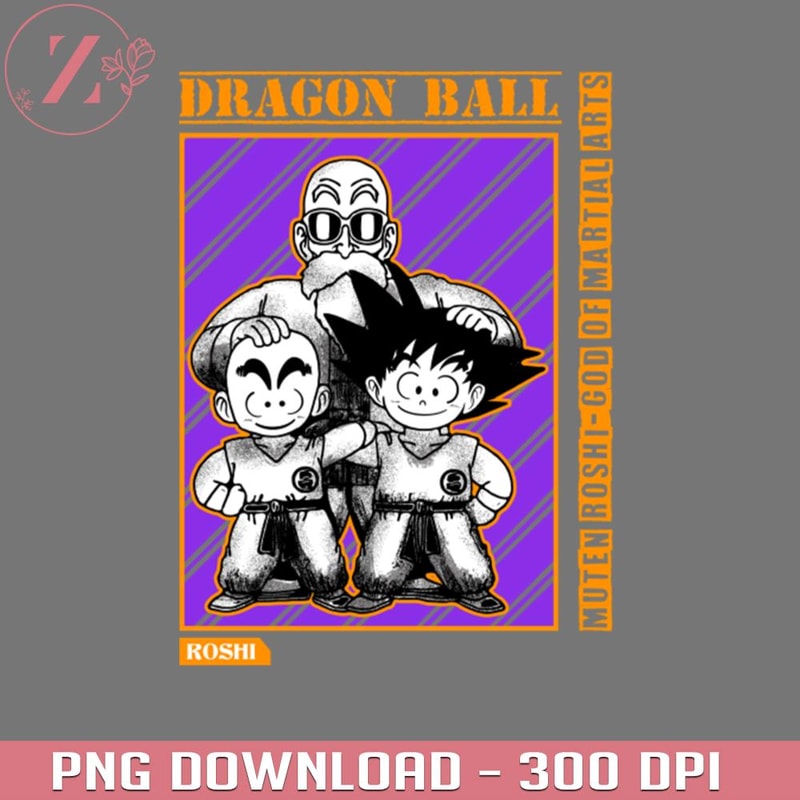 KL291223640-Muten Roshi 23 Anime PNG Dragon Ball PNG download.jpg