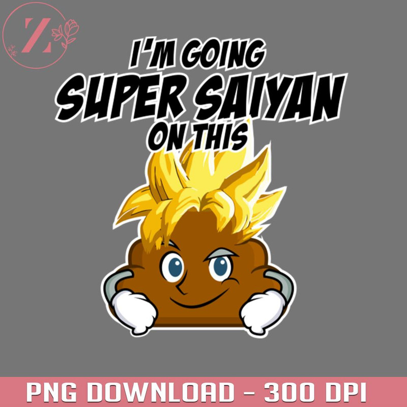 KL291223649-Poop Emoji Super Saiyan Anime PNG Dragon Ball PNG download.jpg