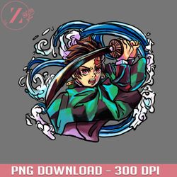 tanjiro demon sl anime damon slayer png download