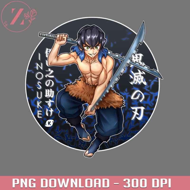 KL29122412107-Demon Slayer Inosuke with Anime Damon Slayer PNG download.jpg