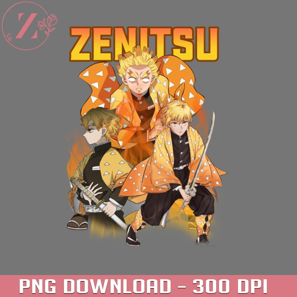 KL2912244904-Bootleg Demon Slayer Zenitsu Anime Damon Slayer PNG download.jpg