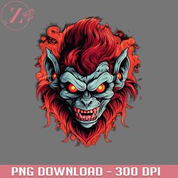 demonic monkey luminous t anime damon slayer png download