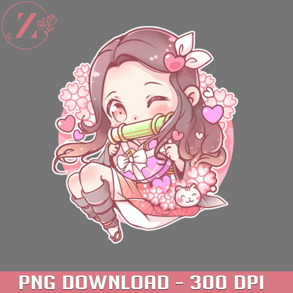 KL2912247523-Cute Chibi Nezuko Kamad Anime Damon Slayer  PNG download.jpg
