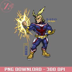 all might my academia hero fun fanart anime my hero academia png download