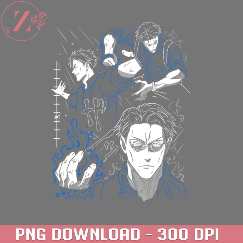KL01012421-73 Sorcerer Anime Jujutsu Kaisen PNG download.jpg