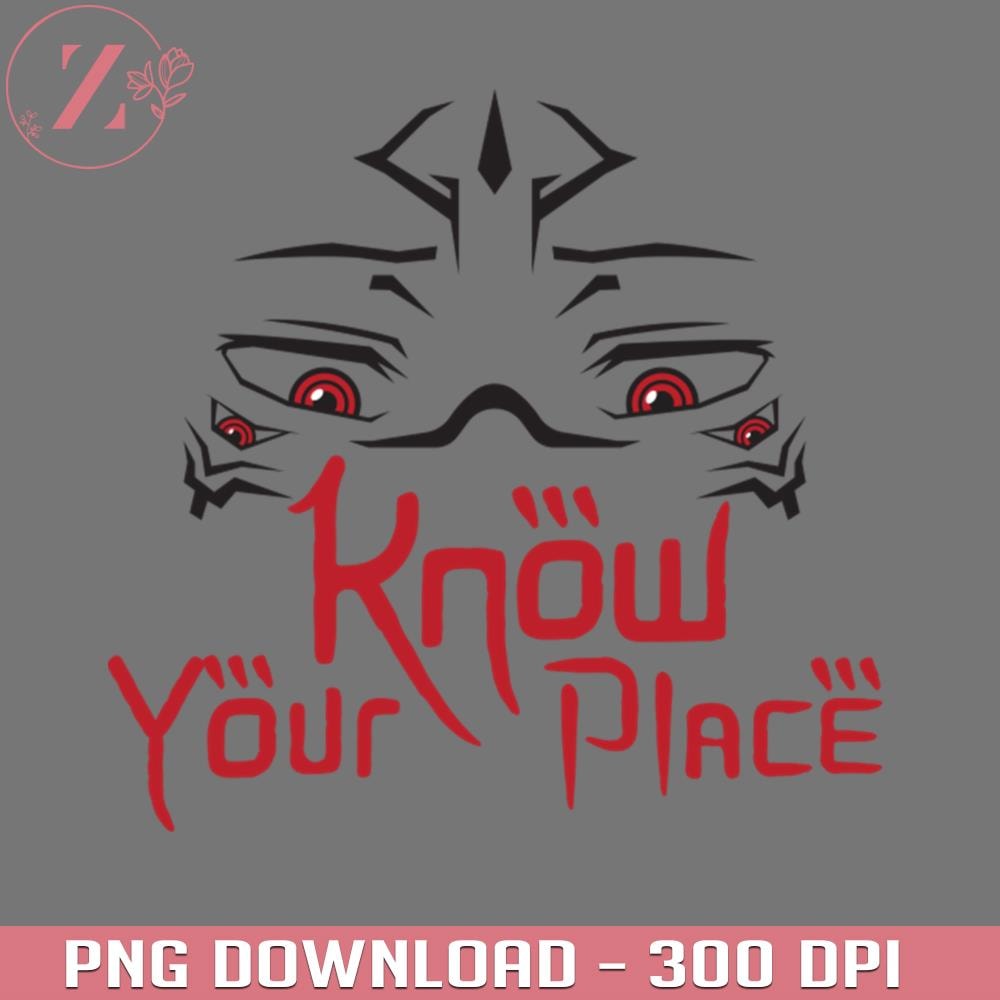 KL0101242383-Sukuna - Know Your Place Anime Jujutsu Kaisen PNG download.jpg