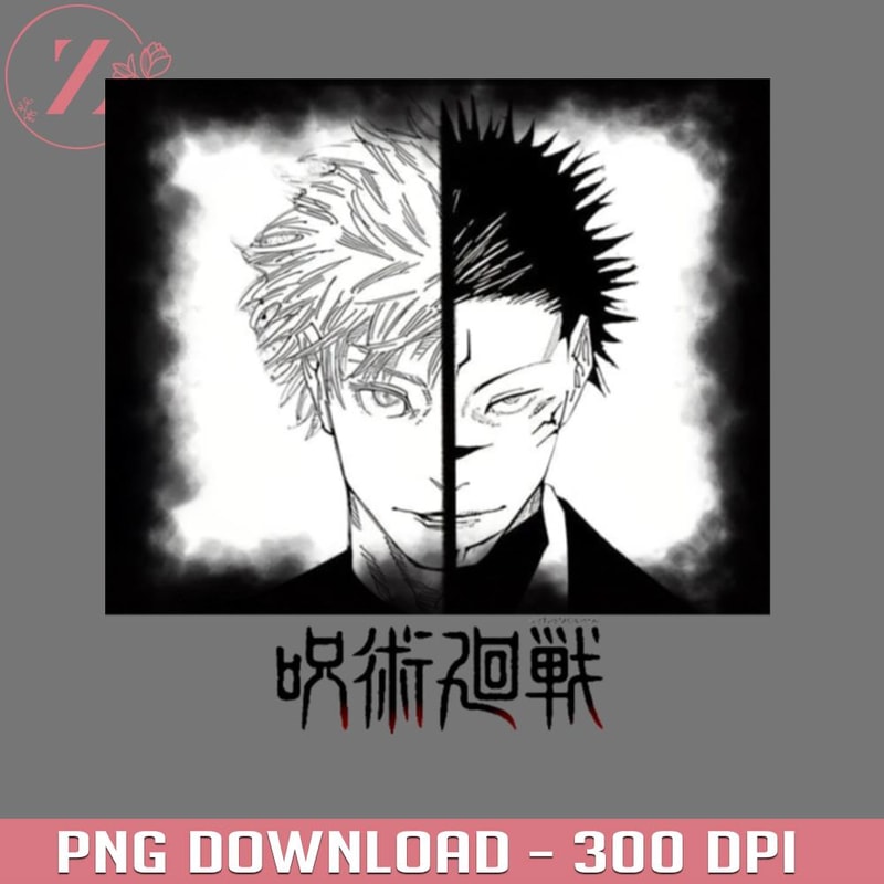 KL0101242182-Jujutsu Kaisen - Gojo vs Sukuna Anime Jujutsu Kaisen PNG download.jpg